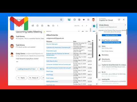 Copilot for Gmail Email, Notes, Attachment & Reminders Add-on