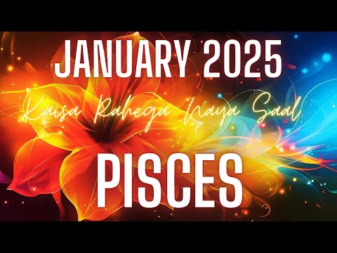 PISCES ( मीन राशि) JANUARY PREDICTION 2025| TAROT READING IN HINDI@healingtarot111 🎁🦋🌈🎉