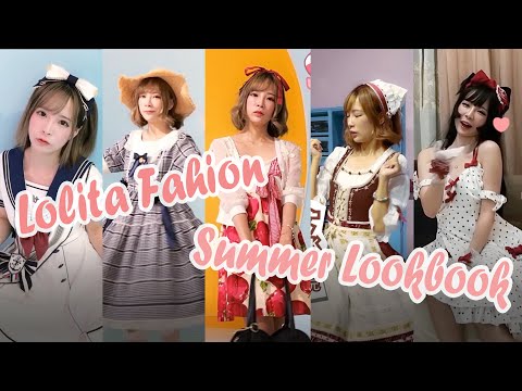 【ErokoChiba】Lolita Fashion  Costume | 5 Date Outfit Ideas | Summer Lookbook | In Shanghai |五等分の千葉