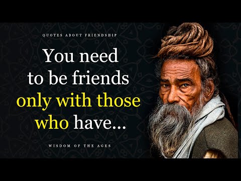 Take a moment for WISDOM! Quotes of Great People about Friendship | Quotes and Wise Thoughts