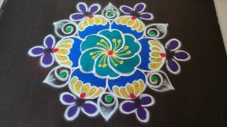 Daily rangolis | flower rangoli designs | muggulu | kolams | Pandaga muggulu | sukravaram muggulu.