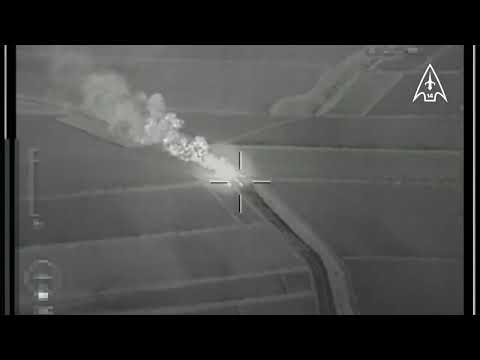 Ukrainian GUR Destroys Russian Fuel Train with HIMARS and Switchblade Drones in Zaporizhia Operation