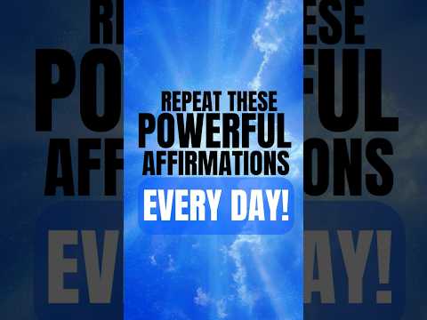 Short Powerful Morning Affirmations | Have a Good Day! 🤩☀️