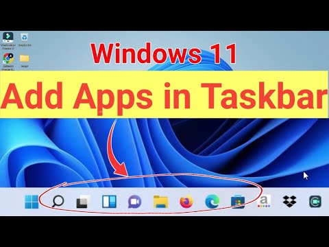 Taskbar Me App Kaise Add Kare | How to Add Apps in Taskbar | Ad Apps in Taskbar Laptop