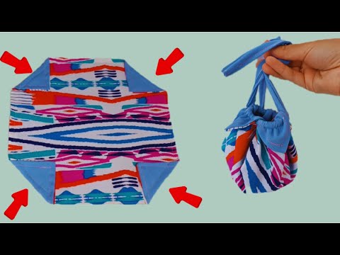 How to make a tote bag with lining for beginners|Sewing trick