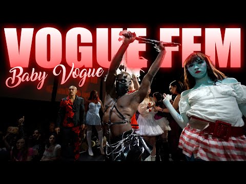 VOGUING - BABY VOGUE FEM FROM HELL !! Halloween Party Ball 3