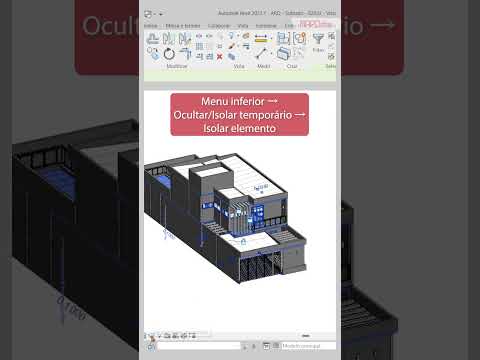 Como filtrar elementos na construção com o Autodesk Revit #Shorts