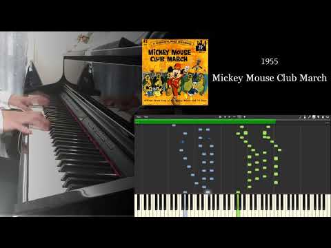 Mickey & Minnie Mouse Medley Piano Covered by kno