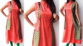 DIY Designer Kurti Cutting And Stitching Tutorial