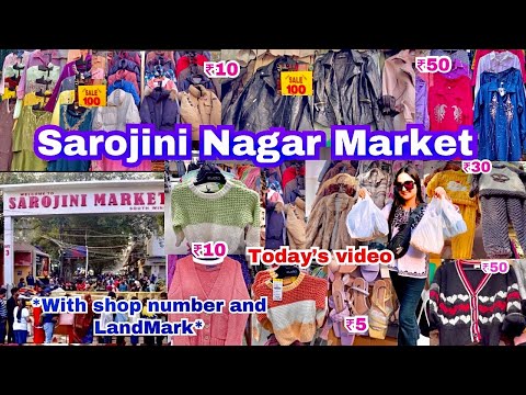 Sarojini Nagar Market Delhi✅😍 | Latest Collection with Shop Number November 2024 | That Pinkish Girl