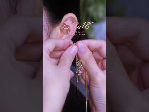 Beautiful Stunning😍 Elegant Earrings  ❤ | Share and like them |#shortsvideo