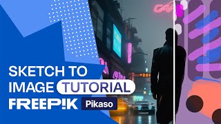 Generating a FUTURISTIC AI IMAGE | Freepik Pikaso Tutorial