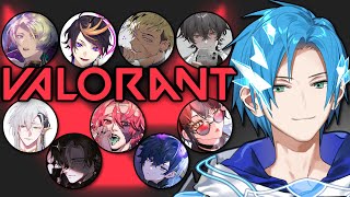 【VALORANT】 10-MAN CUSTOM w/ Cassian, Claude, Flayon, Leo, Lucien, Rosco, Shoto, Shu, and Vantacrow!