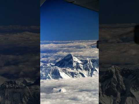 A View From The Top Of The World || Mount Everest Nepal || #everest #nepal #trending #shorts