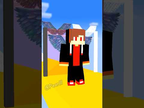 Destiny Run with JJ - Minecraft Animation #shorts #maizen #minecraft