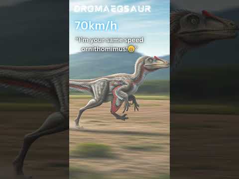 Which is the fastest dinosaur in the world?!☠ #trending #shorts #viral #dinosaur #troodon