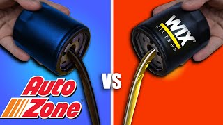 Engineers Test WIX vs Autozone Oil Filters