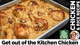 The BEST Chicken and Rice Recipe - Get Out of The Kitchen Chicken - Country Cooking