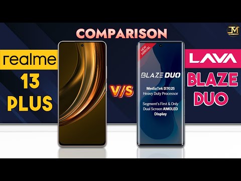 Lava Blaze Duo vs realme 13 Plus : Which Phone is Best❓😮