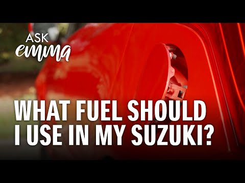 What fuel should I use in my Suzuki?