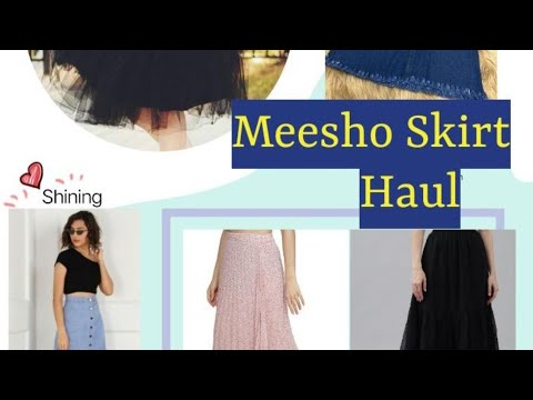 Meesho haul ,beautiful skirt buy online #meesho #onlineshopping#skirt#skirtdesigns