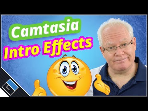 Camtasia Motion Graphics – Intro Effects!