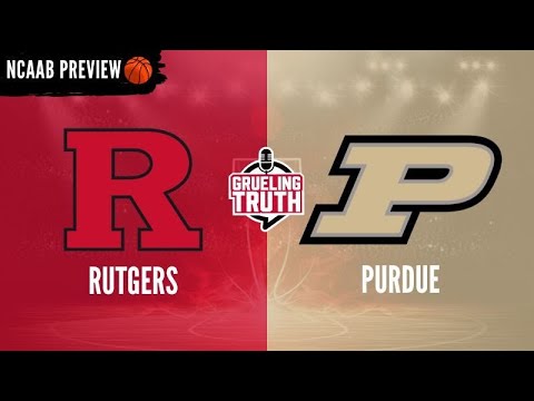 College Basketball Preview Show Rutgers vs Purdue, preview and prediction