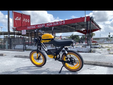 The FASTEST e-bike I've owned - G100 by HappyRun