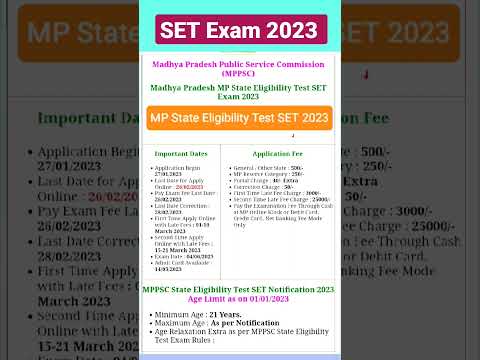 SET 2023#shorts#viral#trending#youtubeshorts#jobs