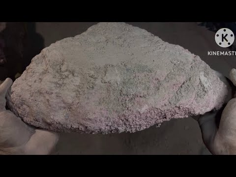 New Grainy Pink Sand Dry Floor Crumbling ASMR