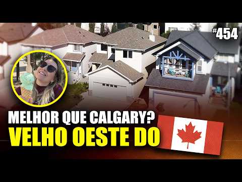 CONHEÇA COCHRANE! Melhor do que CALGARY? O Velho Oeste Canadense, a JOIA de ALBERTA