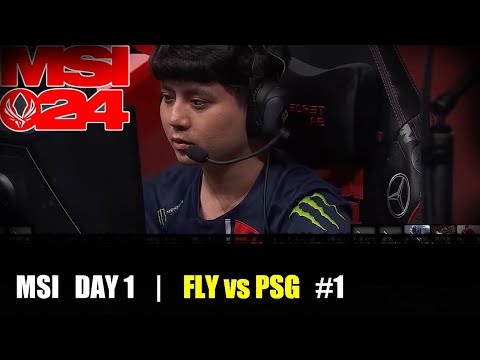 FLY vs PSG G1| DAY 1 | MSI 2024 LOL復盤 #lol #全華班 #psg #pcs