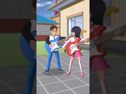 デュラララGuitar Mio Yuta and Drums Tama #funny #memes　#shorts