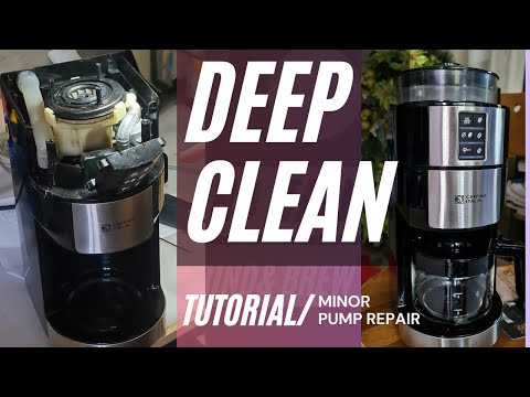 How to 'Deep Clean' Coffee Maker | TUTORIAL | Caffino Italia Grind & Brew