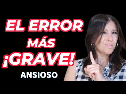 ANSIOSO: EL ERROR MÁS GRAVE QUE ESTÁS COMETIENDO CON TU PAREJA EVITATIVA