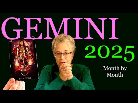 Gemini 2025 ~ JUSTICE! ⚖️ Love & War ~ Month to Month Yearly Forecast