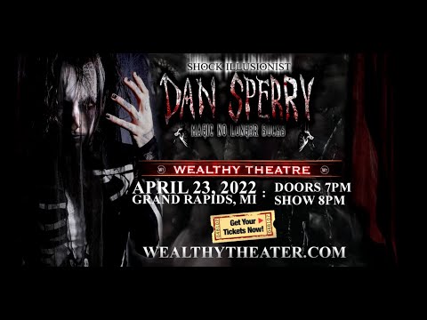 Grand Rapids magic show : Shock Illusionist Dan Sperry Live April 23