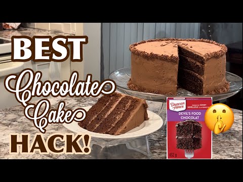 CHOCOLATE BOX CAKE MIX HACK Nobody Knew Wasn't Homemade!!! 🤫 BEST Boxed Cake Mix Hacks