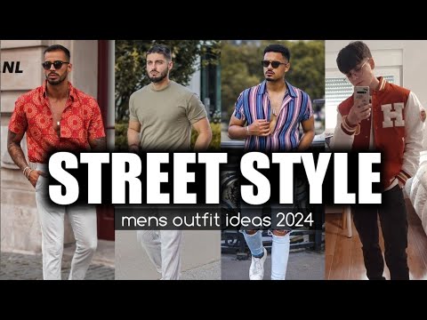 STREET STYLE Outfit Ideas for Men's 🔥 2024 mens fashion 🔥