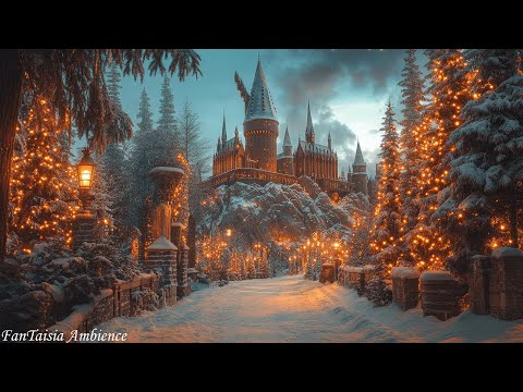 Celtic Winter Haven Peaceful Christmas Music in the Woods-Enchanted Forest☃️Magical Fairytale Castle