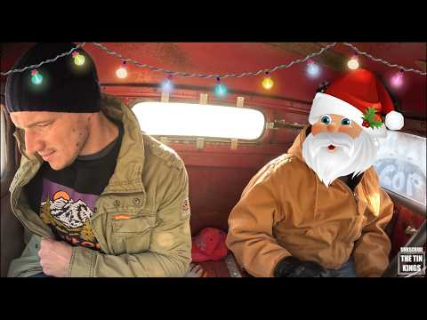 TheTinKings Rat Rod goes Christmas tree shopping and snow plowing at the same time!