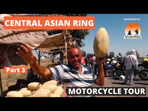 Tashkent - Samarqand. Part 3. Central Asian Ring motorcycle tour. SilkOffRoadTours.com