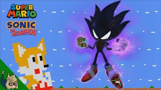 Tails vs Dark Sonic Maze 😱 (Sonic 3 Movie Dark Beginnings)