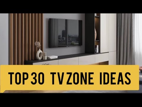 TOP30 Modern Living Room TV Unit Design Ideas 2025 TV Cabinets | Home Interior Wall Decorating Ideas