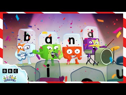 The Best of the BAND🥁🎸 | Learn to Spell | Alphablocks