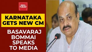 Basavaraj Bommai Speaks To Media Before Taking Oath | Breaking News