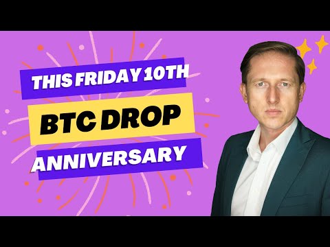 😱 BTC Anniversary will create a BIG DROP?  Be careful day-trading on that day.