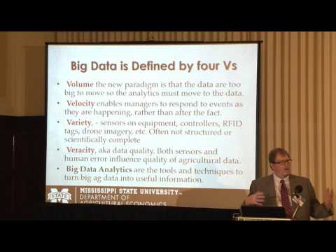 Keith Coble, Professor of Agricultural Economics and Dept Head at MSU - Big Data