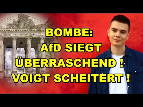 AfD SIEGT ÜBERRASCHEND! Voigt SCHEITERT!