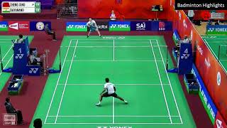 Wang Zheng Xing vs Saneeth Dayanand | Syed Modi 2024 Badminton